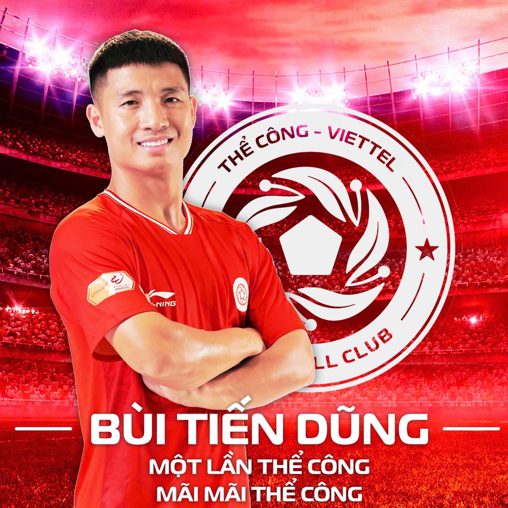 Bùi Tiến Dũng nói gì khi gia hạn hợp đồng với Thể Công Viettel? - Ảnh 1.