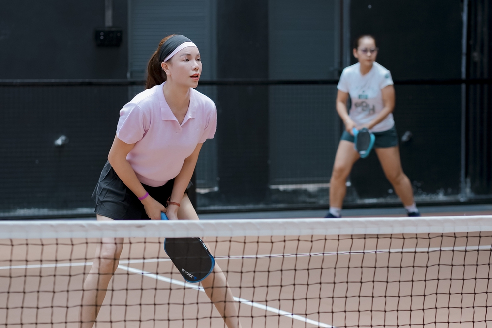 Hồ Ngọc Hà đến ủng hộ Kim Lý đánh giải Pickleball của Trà Ngọc Hằng - Ảnh 4.