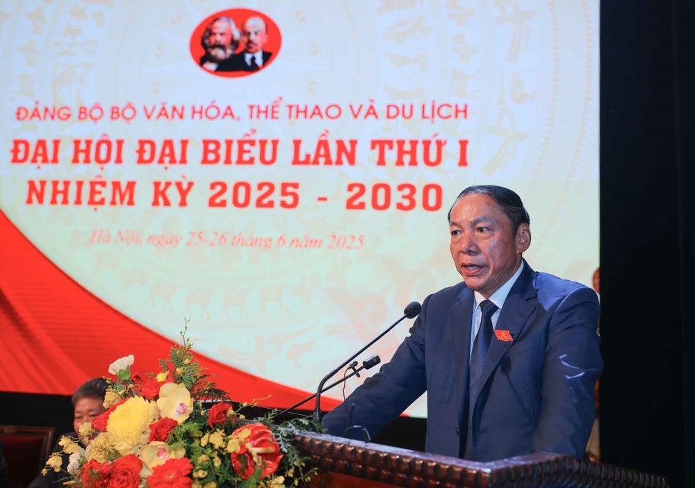 Bộ trưởng Nguyễn Văn Hùng được chỉ định giữ chức Bí thư Đảng ủy Bộ Văn hoá, Thể thao và Du lịch nhiệm kỳ 2025-2030 - Ảnh 4.