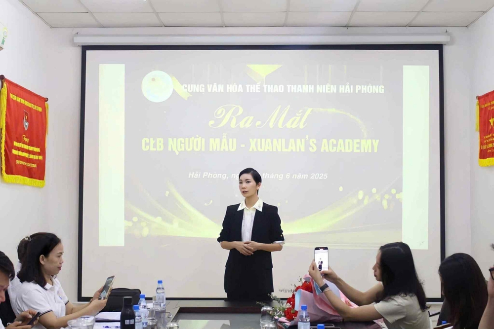 Siêu mẫu Xuân Lan nhận quyết định thành lập câu lạc bộ người mẫu tại Hải Phòng - Ảnh 4.