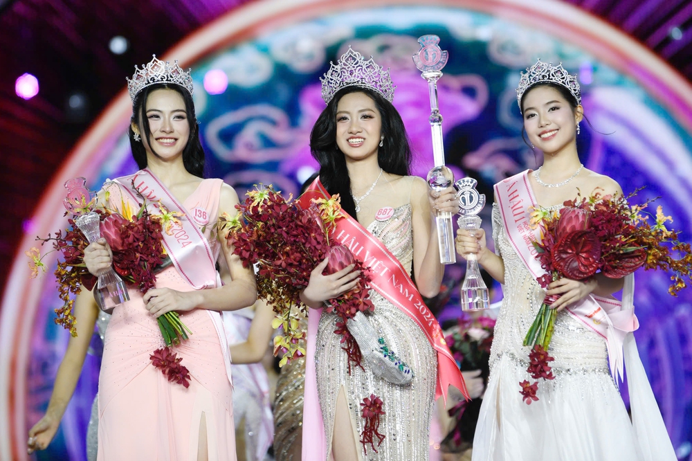 Hà Trúc Linh đăng quang Hoa hậu Việt Nam 2024 - Ảnh 1.