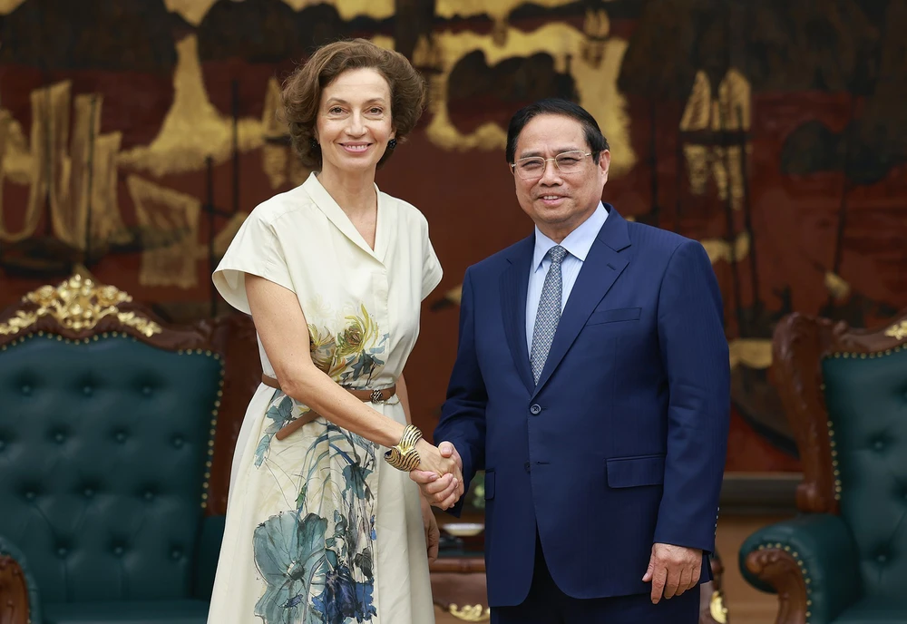 Thủ tướng Phạm Minh Chính đề nghị UNESCO tiếp tục ghi danh hồ sơ và bảo tồn các di sản văn hóa của Việt Nam - Ảnh 2.