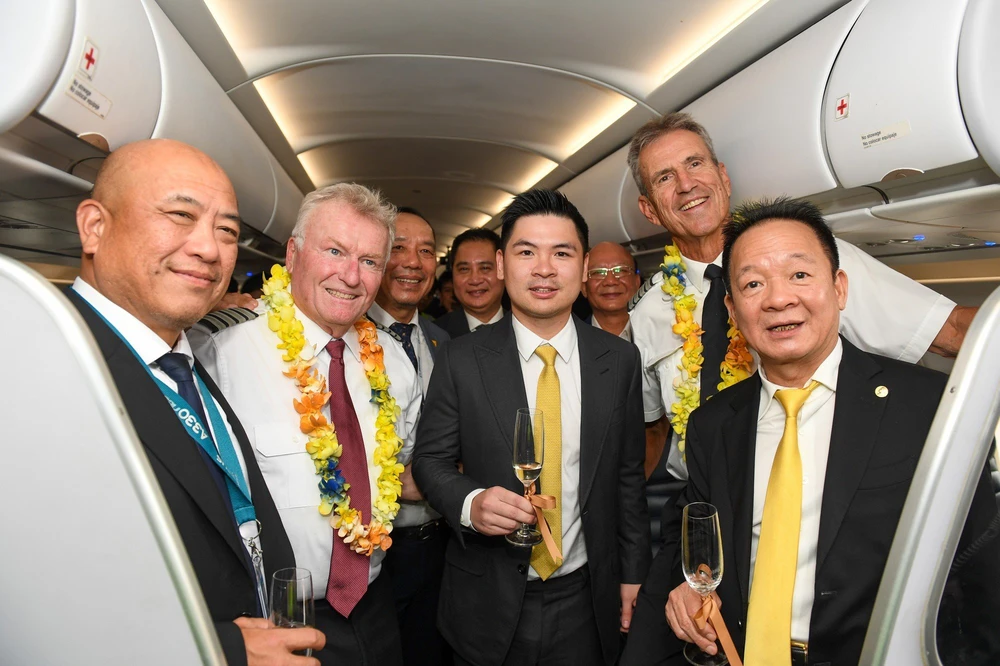 Vietravel Airlines đón máy bay Airbus A321 đầu tiên thuộc sở hữu của hãng - Ảnh 3.