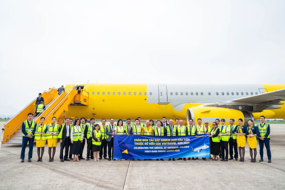 Vietravel Airlines đón máy bay Airbus A321 đầu tiên thuộc sở hữu của hãng - Ảnh 4.