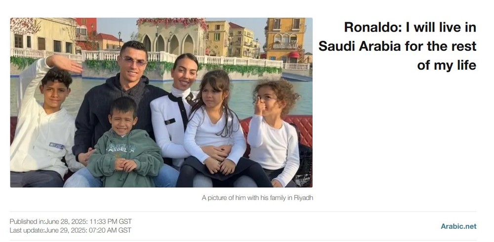 Ronaldo: 'Tôi là người Bồ Đào Nha nhưng tôi thuộc về Saudi Arabia' - Ảnh 1.