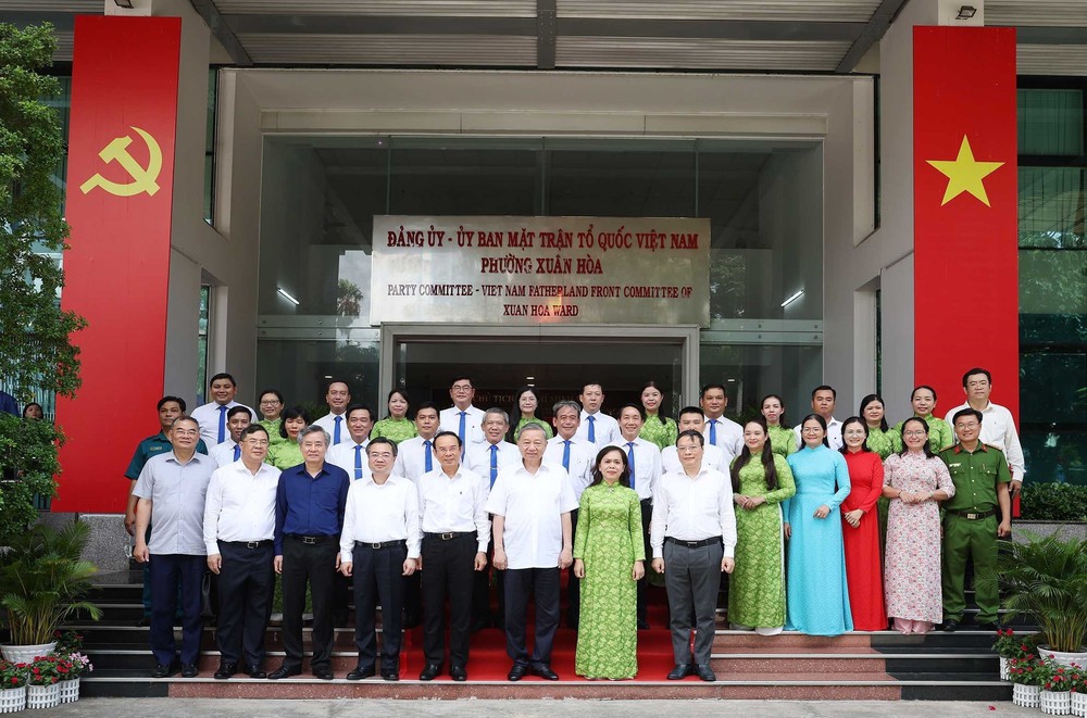 Tổng Bí thư khảo sát mô hình tổ chức chính quyền địa phương 2 cấp tại TP HCM - Ảnh 3.