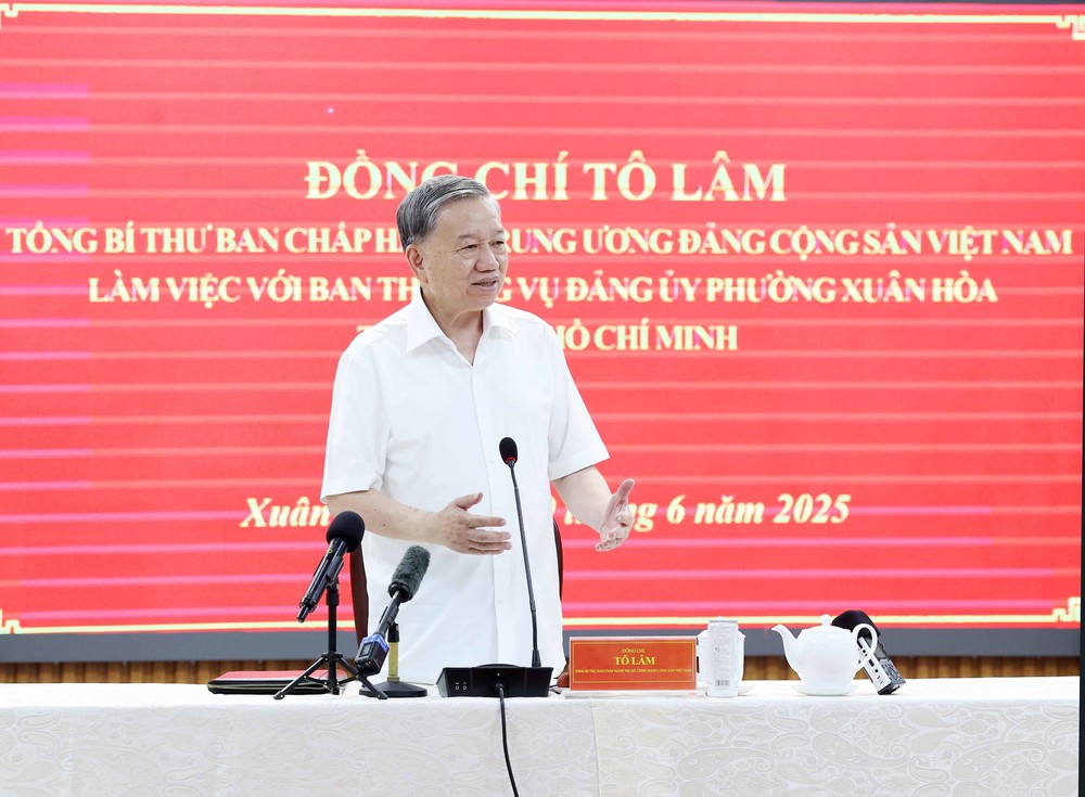 Tổng Bí thư khảo sát mô hình tổ chức chính quyền địa phương 2 cấp tại TP HCM - Ảnh 4.