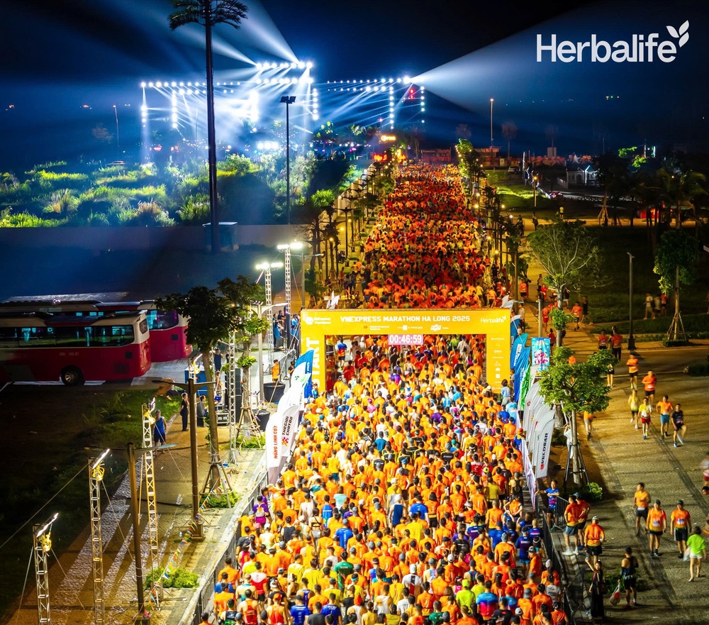 Herbalife Việt Nam đồng hành cùng giải chạy VnExpress Marathon Hạ Long - Ảnh 2.