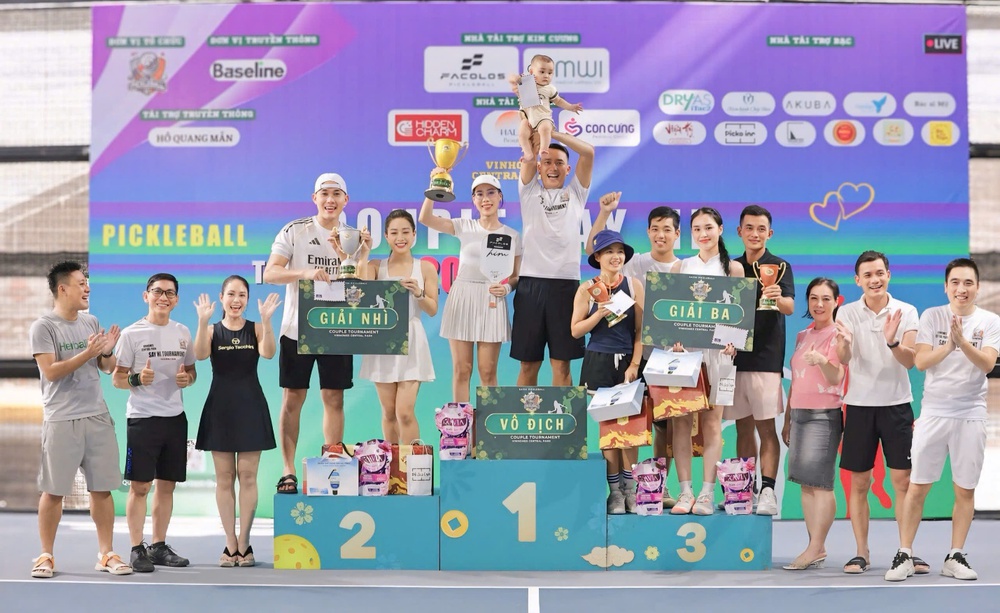 Giải đấu Say Hi Couple Pickleball: Nơi lan tỏa tình yêu và năng lượng tích cực - Ảnh 5.