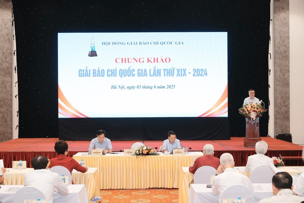 Khai mạc vòng chấm chung khảo Giải Báo chí quốc gia lần thứ XIX năm 2024  - Ảnh 1.