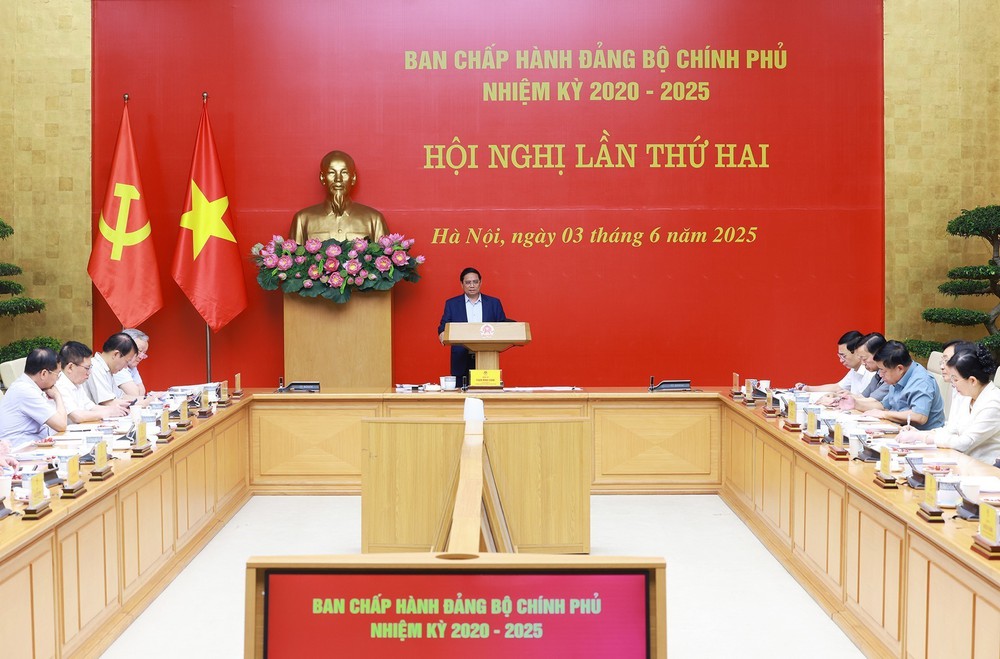 Thủ tướng Phạm Minh Chính: Chủ đề Đại hội Đảng bộ Chính phủ phải mang tính hành động - Ảnh 1.
