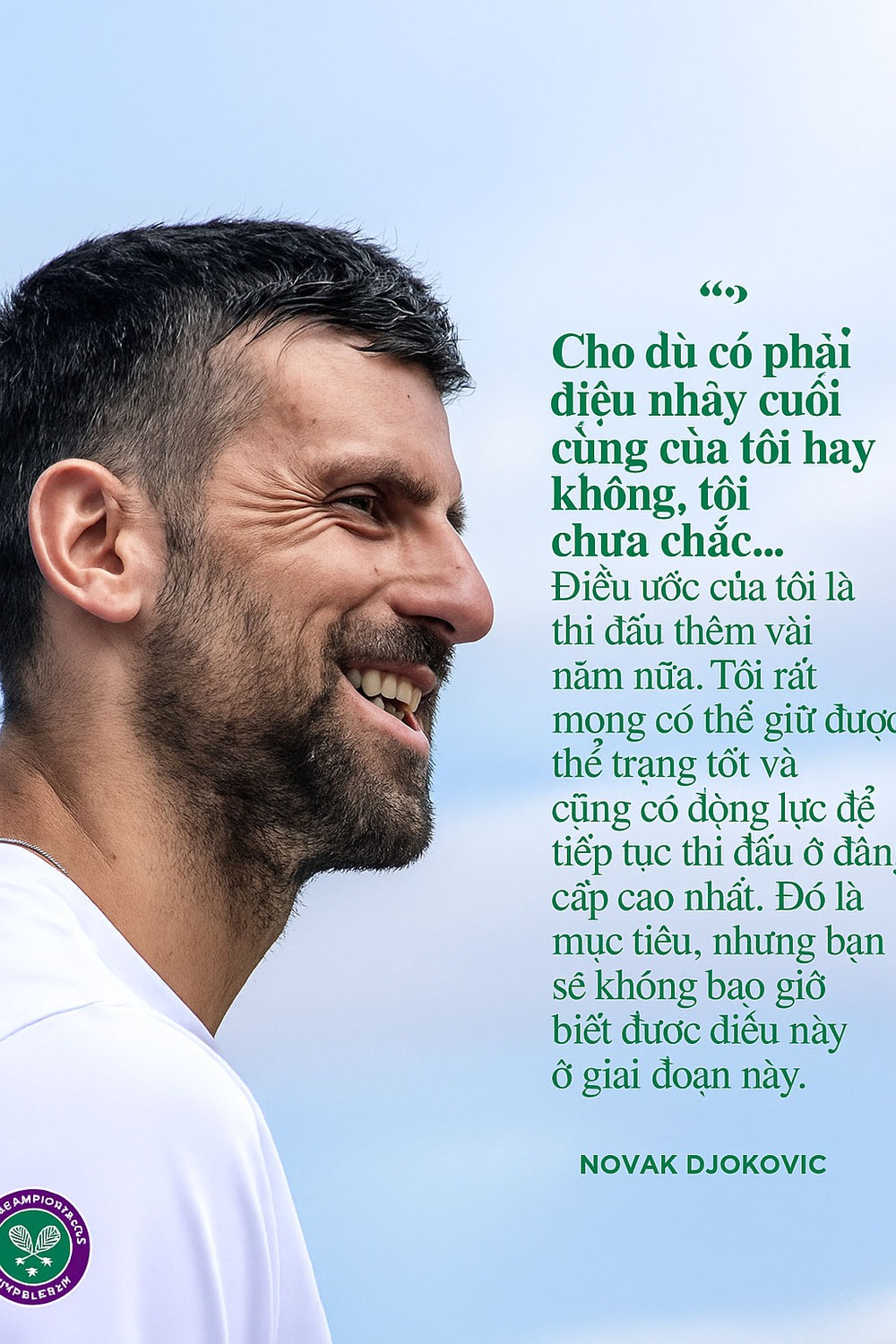 Wimbledon 2025, Novak Djokovic: Ám ảnh về “vũ điệu cuối cùng” - Ảnh 1.