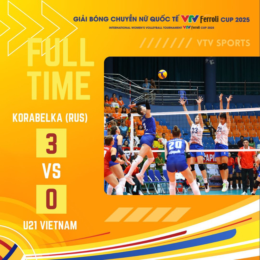 Không thể gây sốc trước nhà vô địch Nga, đàn em Thanh Thúy kết thúc vòng bảng VTV Cup 2025 với 3 trận toàn thua - Ảnh 1.