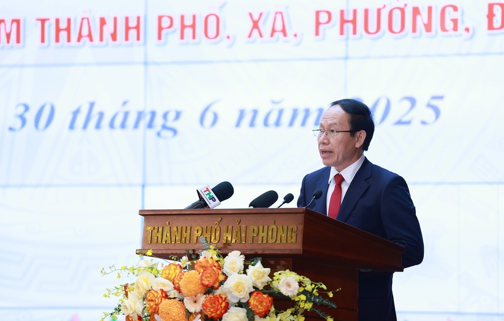 Thủ tướng Phạm Minh Chính: Lễ công bố chính quyền địa phương 2 cấp là sự kiện lịch sử - Ngày hội của non sông - Ảnh 3.