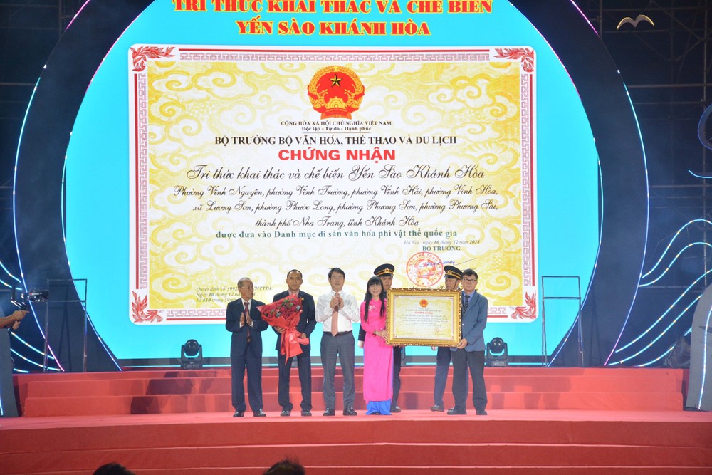 Vinh danh tri thức dân gian nghề Yến sào Khánh Hòa - Ảnh 2.