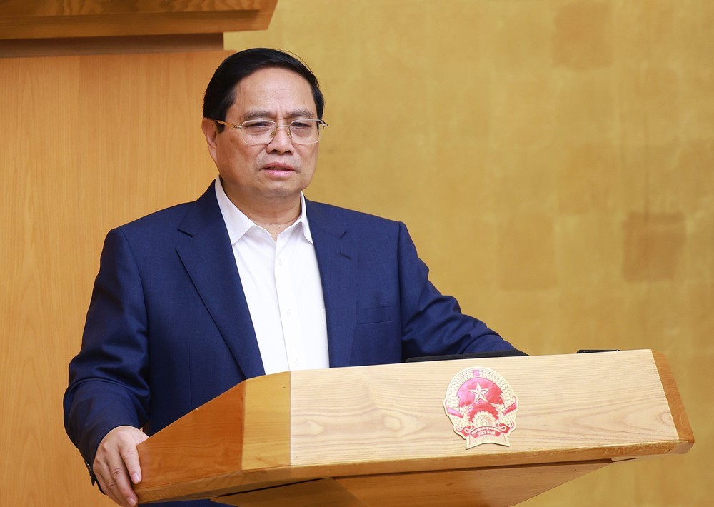 Thủ tướng Phạm Minh Chính chủ trì Phiên họp Chính phủ thường kỳ tháng 5/2025 - Ảnh 1.