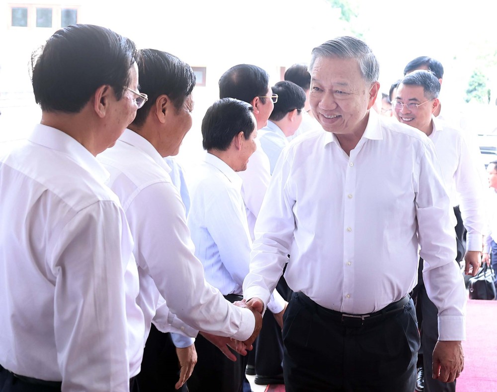 Tổng Bí thư Tô Lâm: Cần Thơ sau hợp nhất phải chủ động xác lập các đột phá chiến lược - Ảnh 5.