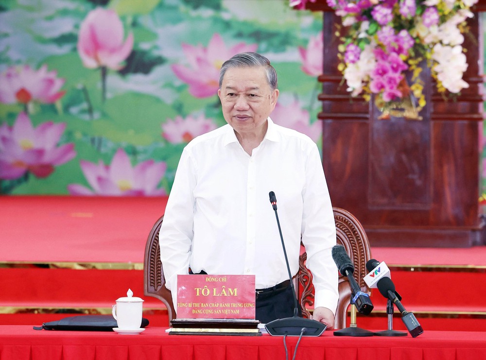Phát biểu của Tổng Bí thư Tô Lâm tại buổi làm việc với Ban Thường vụ Thành ủy Cần Thơ, Thường trực Tỉnh ủy Sóc Trăng và Thường trực Tỉnh ủy Hậu Giang - Ảnh 2.