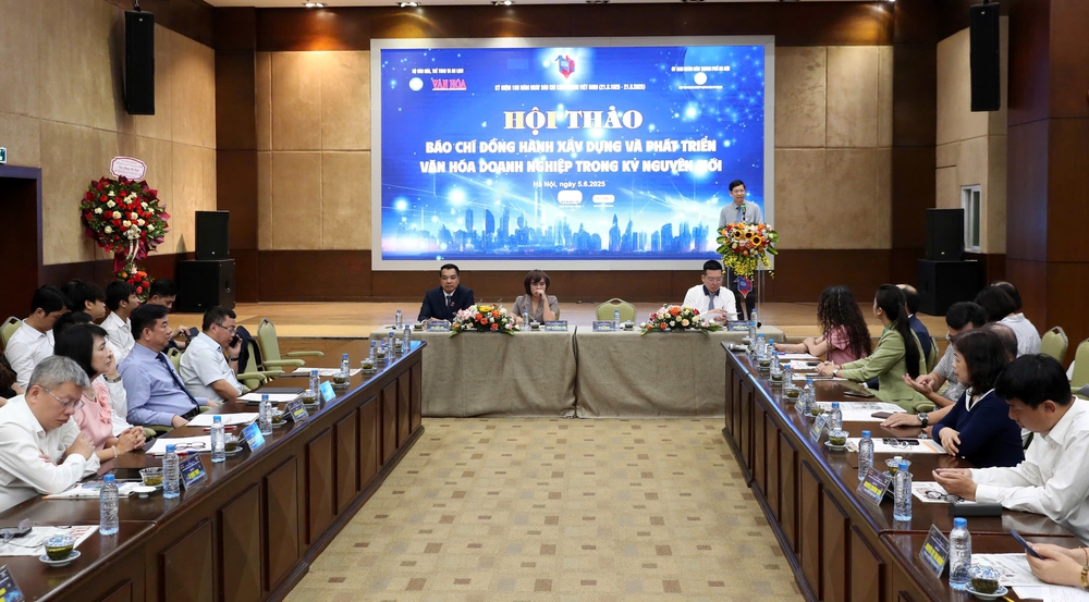 Báo chí đồng hành xây dựng và phát triển văn hóa doanh nghiệp trong kỷ nguyên mới - Ảnh 2.