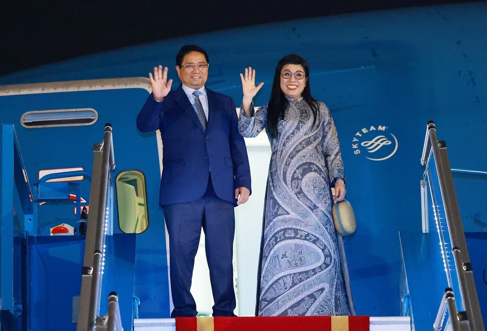 Thủ tướng Phạm Minh Chính lên đường dự Hội nghị UNOC 3, tiến hành hoạt động song phương tại Pháp, thăm chính thức Estonia và Thụy Điển - Ảnh 2.