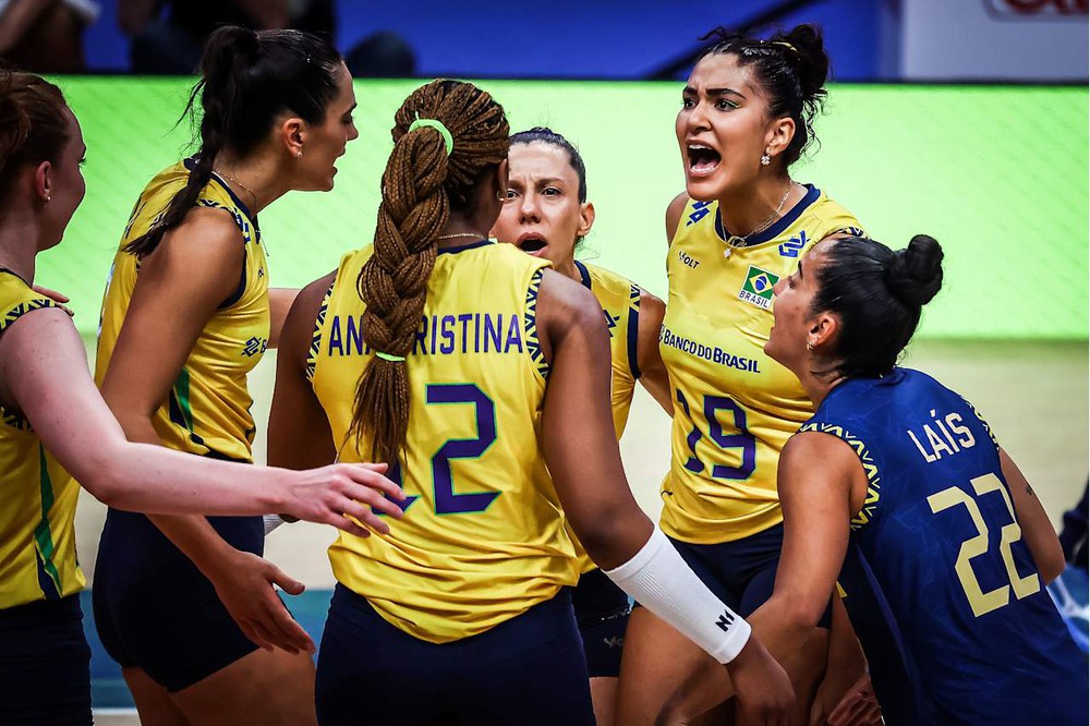 Brazil thắng Mỹ 3-0 ở VNL 2025 Brazil thắng Mỹ 3-0 ở VNL 2025