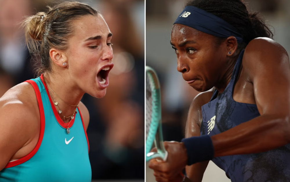 Lịch thi đấu Roland Garros hôm nay 7/6: Sabalenka và Coco Gauff tranh ngôi vô địch - Ảnh 1. Lịch thi đấu Roland Garros hôm nay 7/6: Sabalenka và Coco Gauff tranh ngôi vô địch - Ảnh 1.