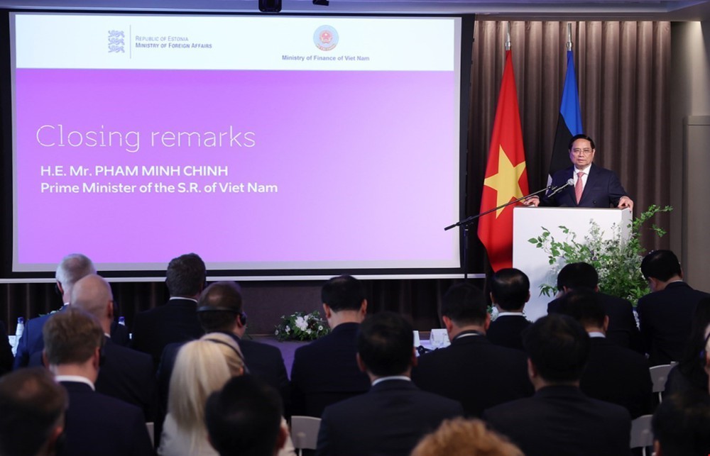 Thủ tướng Phạm Minh Chính: Việt Nam và Estonia nên là cầu nối thúc đẩy hợp tác với cả khu vực - Ảnh 2. Thủ tướng Phạm Minh Chính: Việt Nam và Estonia nên là cầu nối thúc đẩy hợp tác với cả khu vực - Ảnh 2.