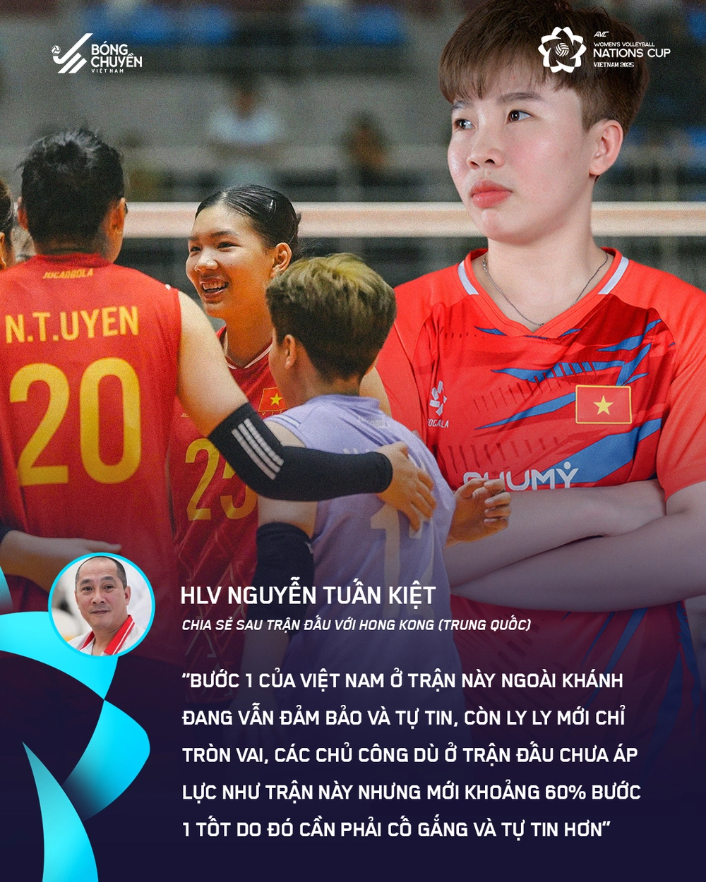 HLV Tuấn Kiệt chỉ thẳng vấn đề đáng lo ngại của ĐT bóng chuyền nữ Việt Nam sau trận thắng dễ dàng - Ảnh 1.