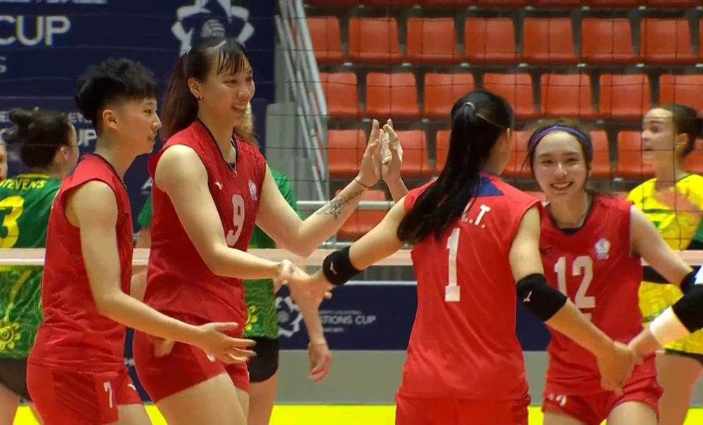 Đài Bắc Trung Hoa thắng dễ Úc ở AVC Nations Cup