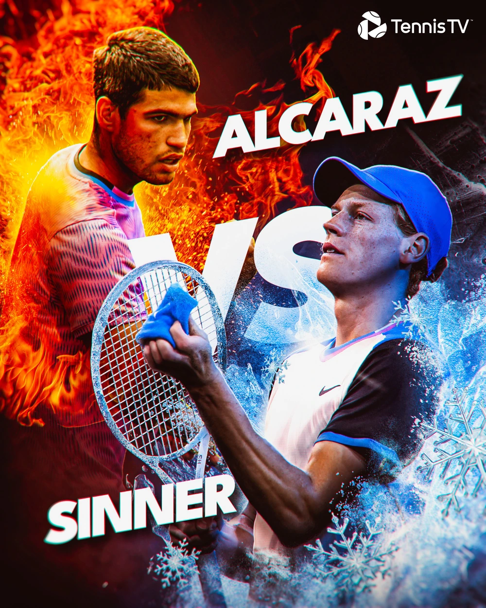 Chung kết Roland Garros 2025, Sinner - Alcaraz: Cuộc chiến giữa lửa và băng  - Ảnh 1.