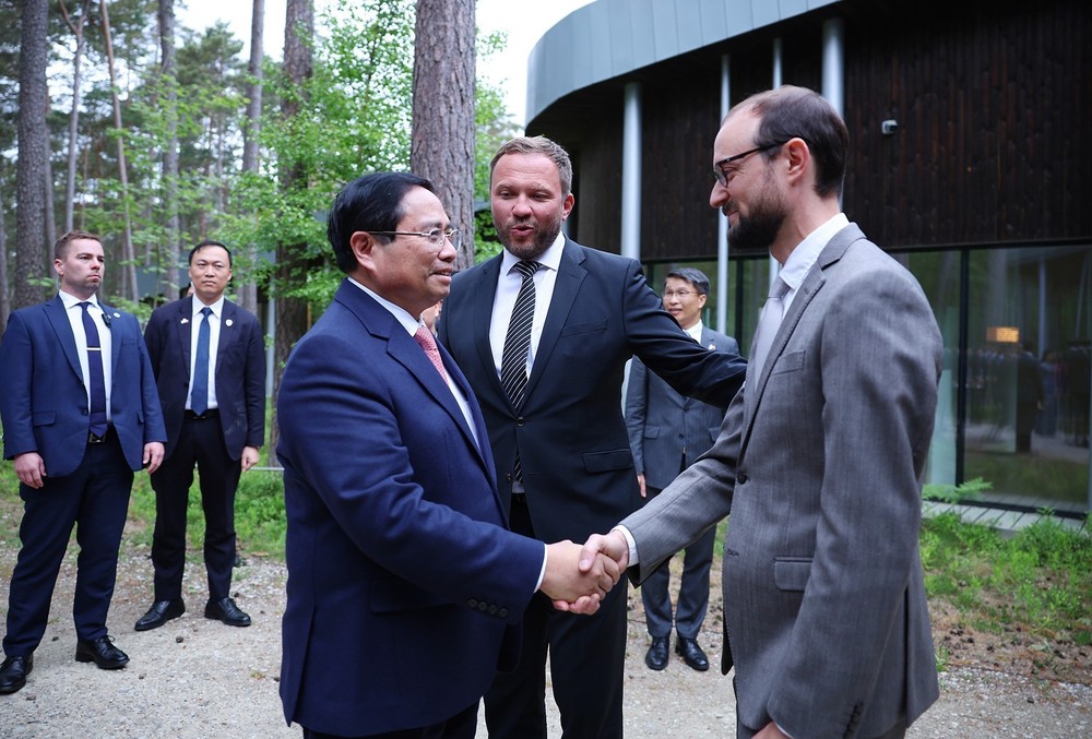 Thủ tướng thăm không gian trưng bày của nhà soạn nhạc Estonia Arvo Pärt - Ảnh 2.