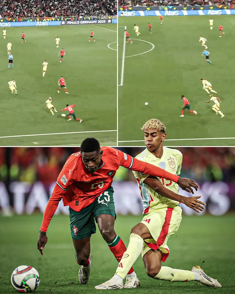 Ngôi sao PSG ‘bỏ túi’ Lamine Yamal và ghi bàn cho ĐT Bồ Đào Nha, vô địch Cúp C1 và Nations League ở cùng SVĐ - Ảnh 2.