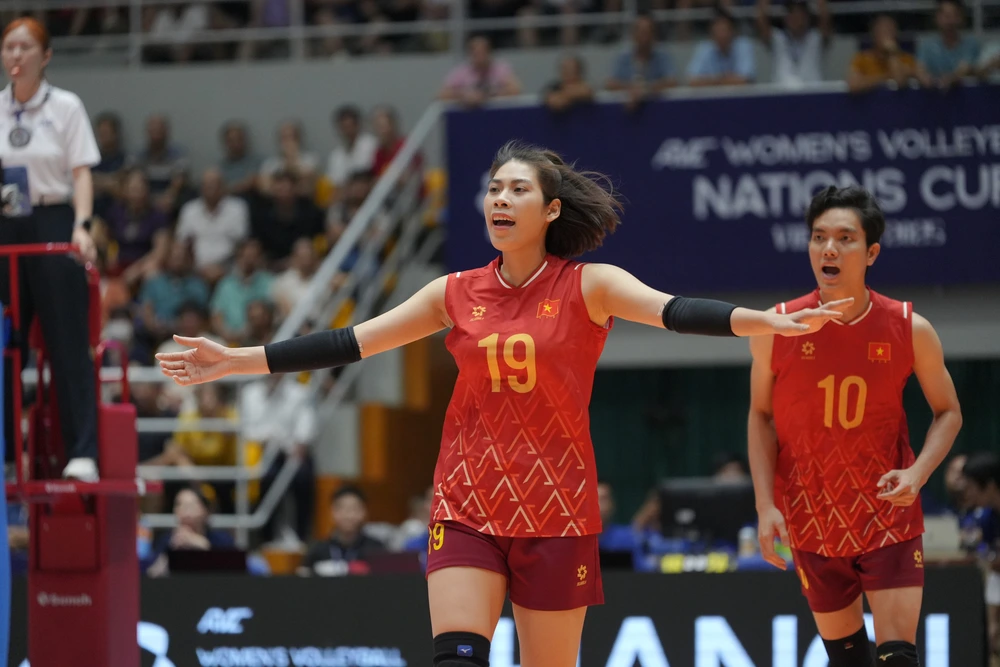 Kết quả bóng chuyền AVC Nations Cup 2025 ngày 14/6 - Ảnh 1.