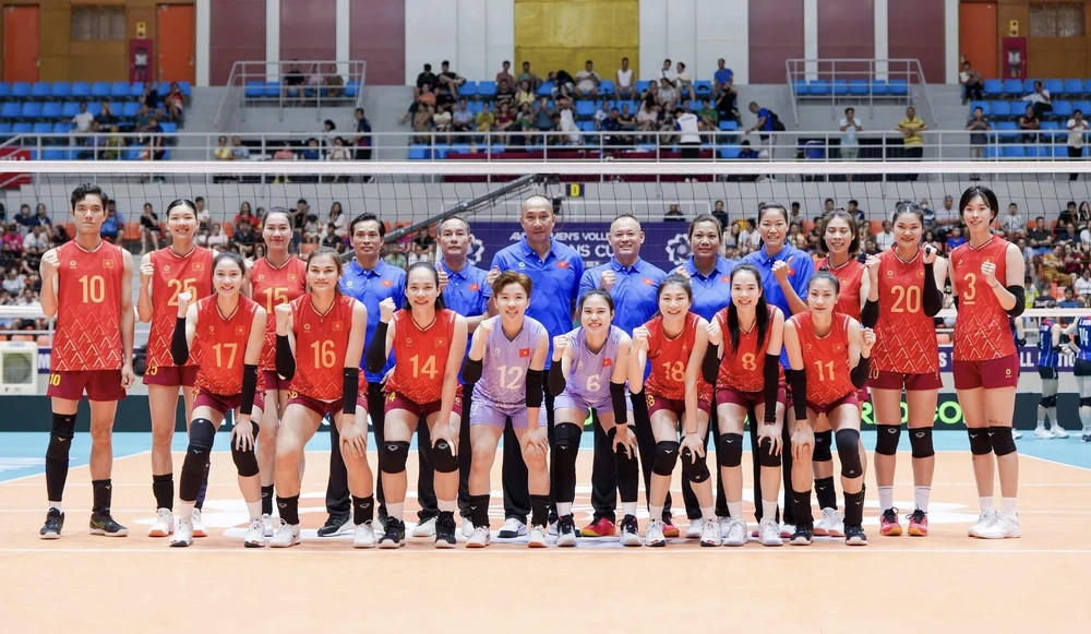 Tuyển bóng chuyền nữ Việt Nam tham dự AVC Nations Cup 2025