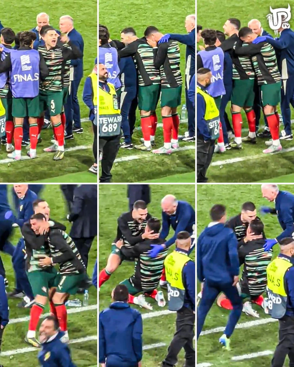 Ronaldo căng thẳng tới mức không dám xem ĐT Bồ Đào Nha đá luân lưu, gục xuống vỡ òa khi vô địch - Ảnh 2.