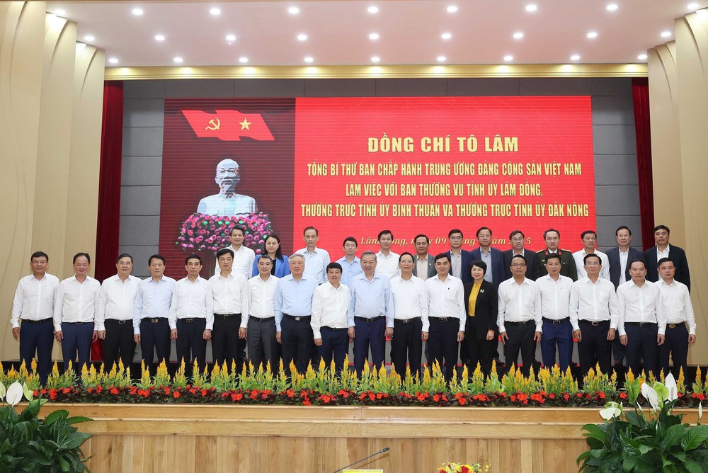 Tổng Bí thư Tô Lâm: Tỉnh Lâm Đồng mới khẩn trương xây dựng lại quy hoạch tổng thể - Ảnh 3.