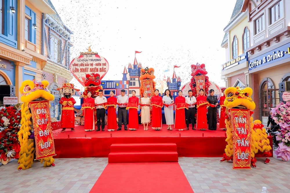 Khai trương VinWonders Vũ Yên - Tâm điểm vui chơi giải trí và vườn thú lớn nhất miền Bắc - Ảnh 1.