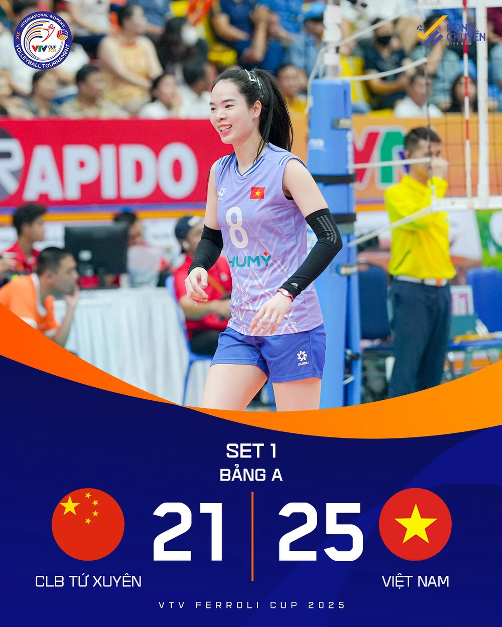 TRỰC TIẾP bóng chuyền Việt Nam vs Tứ Xuyên (TQ) 19h hôm nay 1/7, VTV Cup 2025 - Ảnh 3.