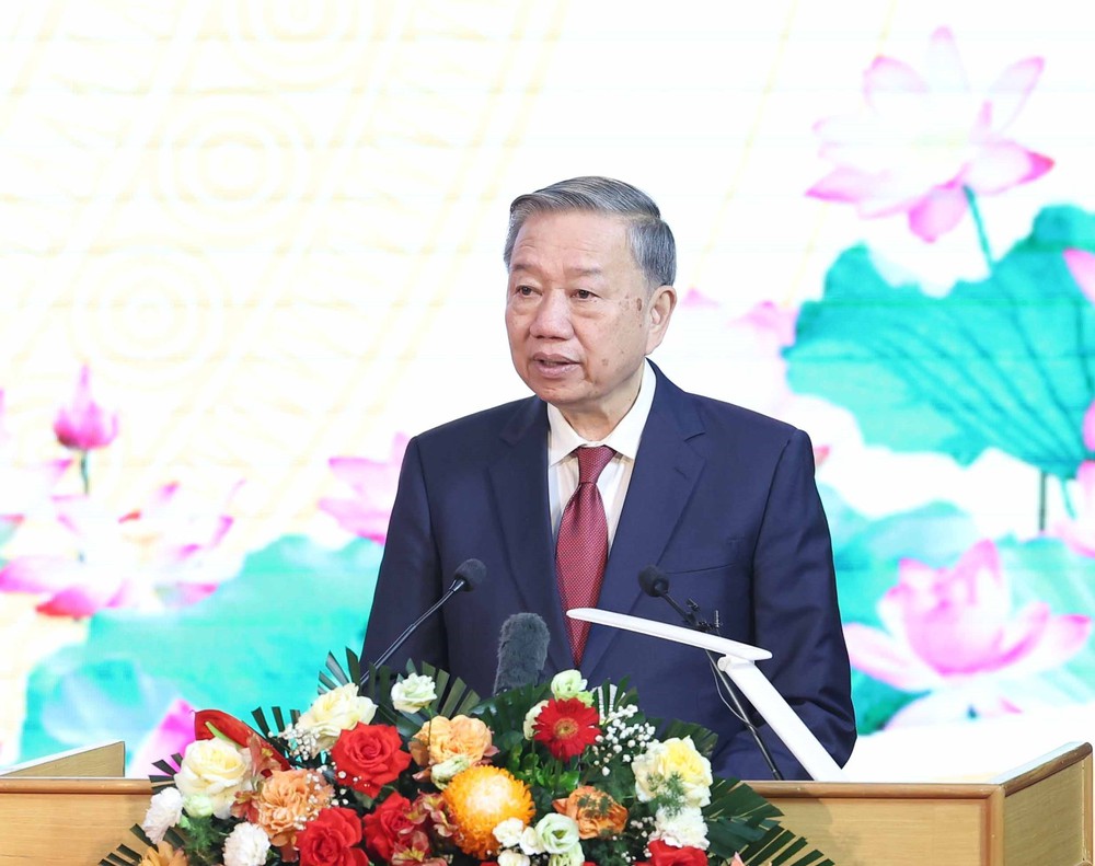 Phát biểu của Tổng Bí thư Tô Lâm tại Lễ kỷ niệm 110 năm Ngày sinh Tổng Bí thư Nguyễn Văn Linh - Ảnh 1.