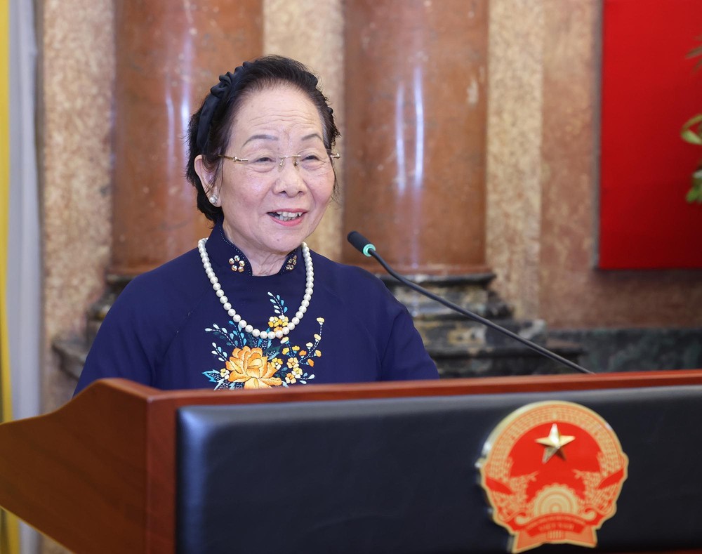 Chủ tịch nước gặp mặt đại biểu khuyến học tiêu biểu toàn quốc - Ảnh 7.