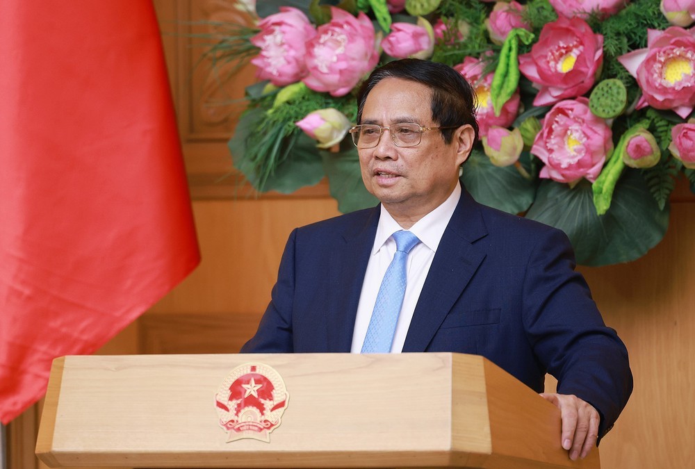 Thủ tướng làm việc với Đoàn Hội đồng kinh doanh Hoa Kỳ - ASEAN - Ảnh 4.