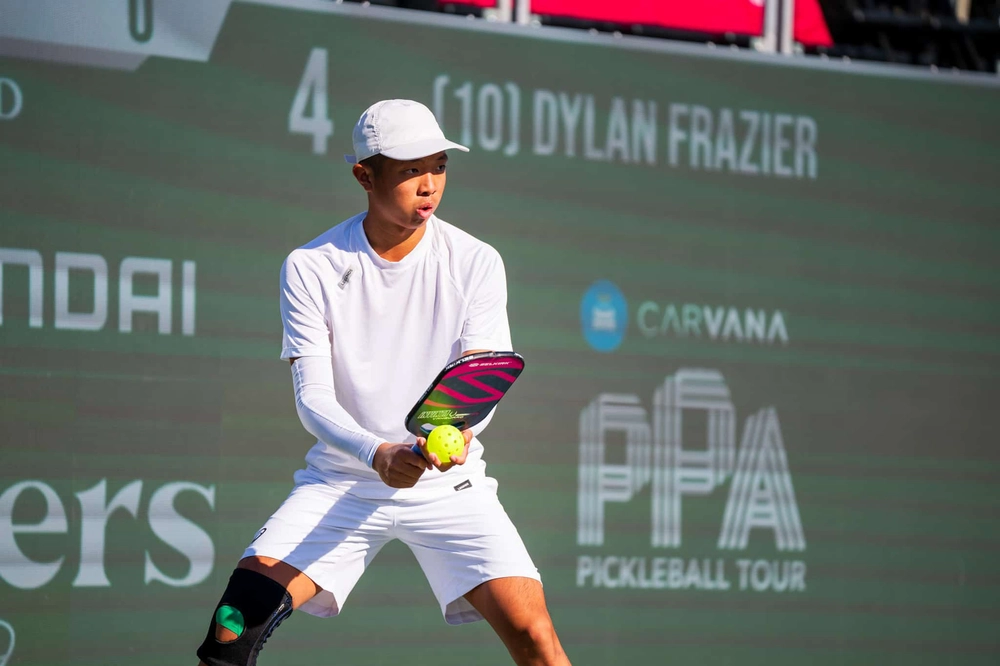 Lý do thần đồng pickleball Quang Dương bị chấm dứt hợp đồng ở Mỹ - Ảnh 1.