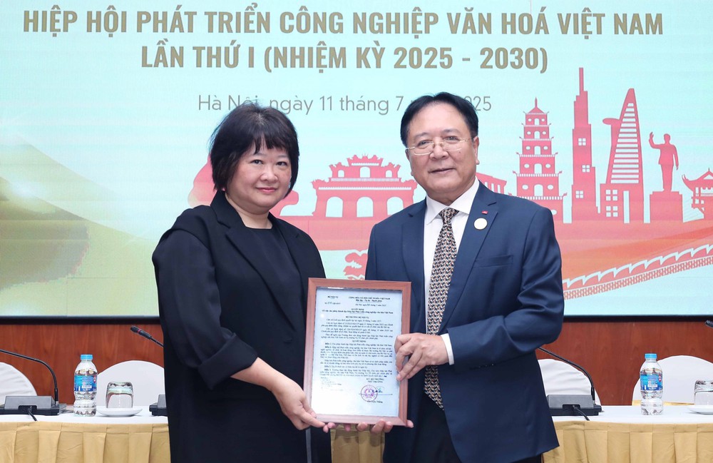 Ra mắt Hiệp hội Phát triển công nghiệp văn hóa Việt Nam: &quot;Hậu cần&quot; cho công nghiệp văn hóa - Ảnh 1.