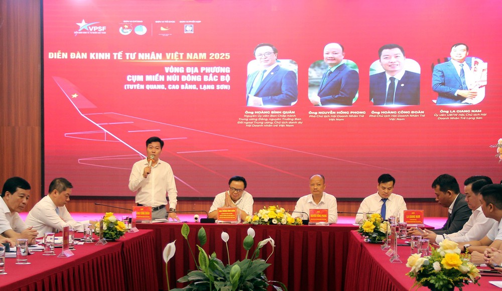 Diễn đàn Kinh tế tư nhân Việt Nam 2025 - vòng đối thoại địa phương - Ảnh 5.