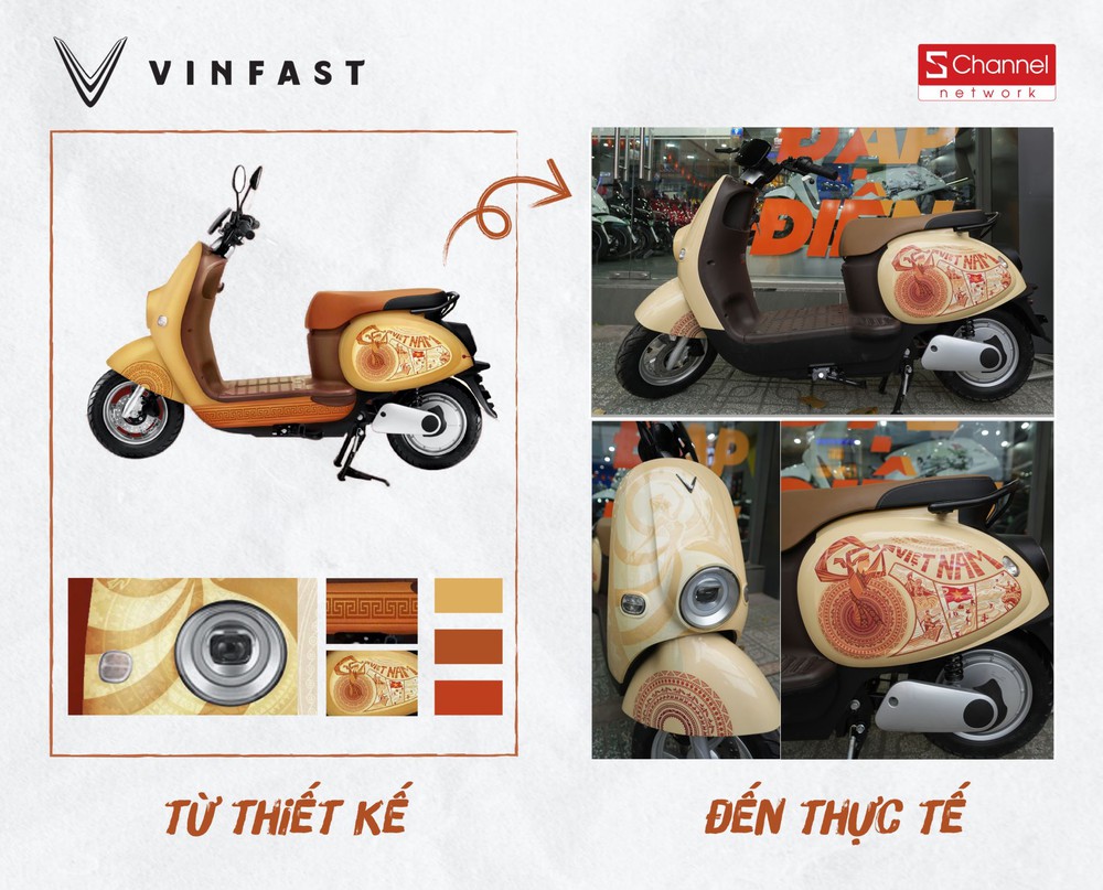 Ngắm những bản thiết kế xe máy điện cực độc giành giải cao nhất cuộc thi &quot;Bản Sắc Việt&quot; - Ảnh 1.