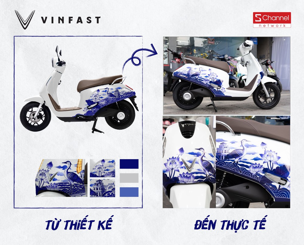 Ngắm những bản thiết kế xe máy điện cực độc giành giải cao nhất cuộc thi &quot;Bản Sắc Việt&quot; - Ảnh 3.