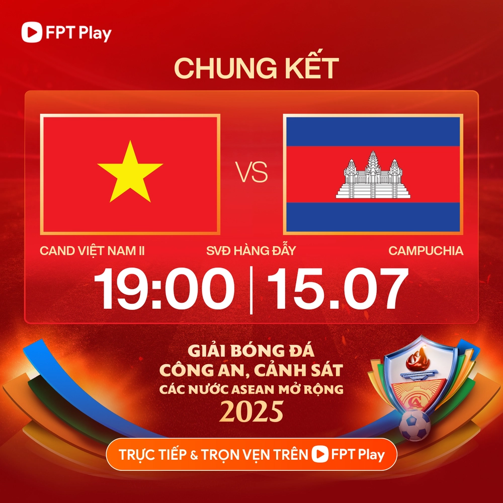 Lịch thi đấu bóng đá hôm nay 15/7: Trực tiếp CAND Việt Nam II vs Công an Campuchia, U23 Malaysia vs U23 Philippines - Ảnh 1. Lịch thi đấu bóng đá hôm nay