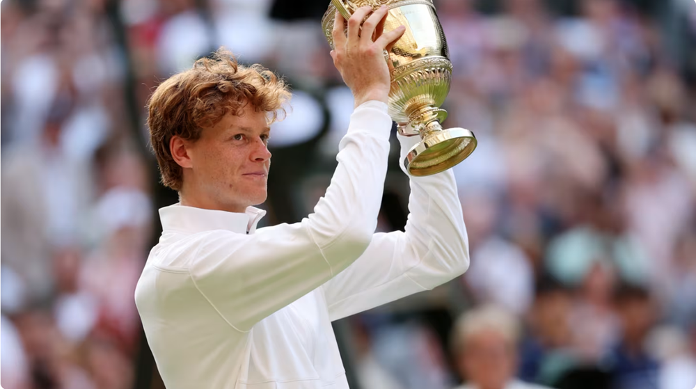 Jannik Sinner vô địch Wimbledon 2025