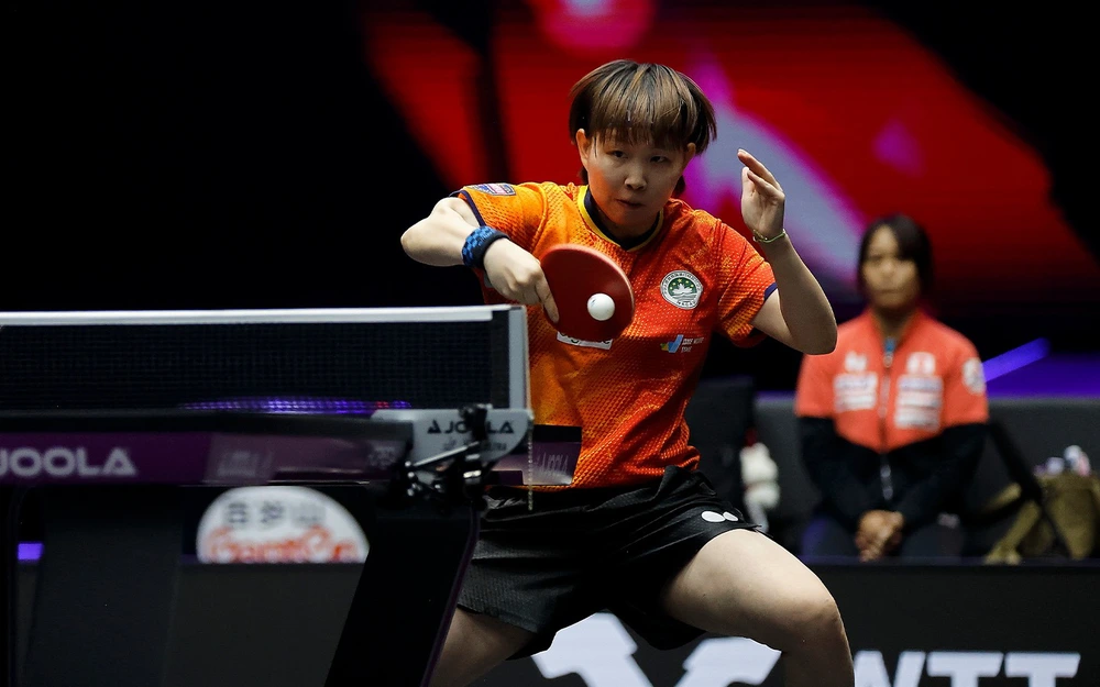 Trung Quốc thống trị Grand Slam bóng bàn - Ảnh 1.