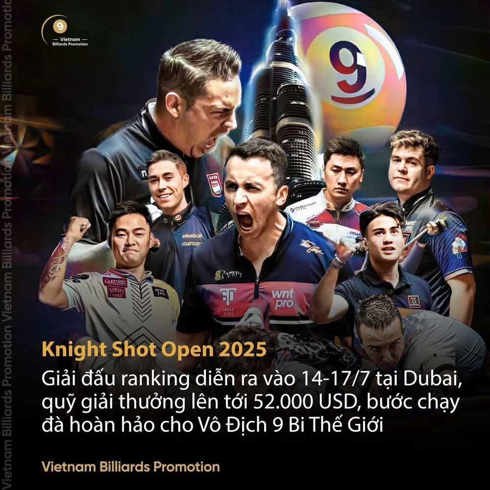 Fedor Gorst cùng dàn sao billiard tham dự giải đấu ở Dubai với giải thưởng 1,3 tỷ - Ảnh 1.